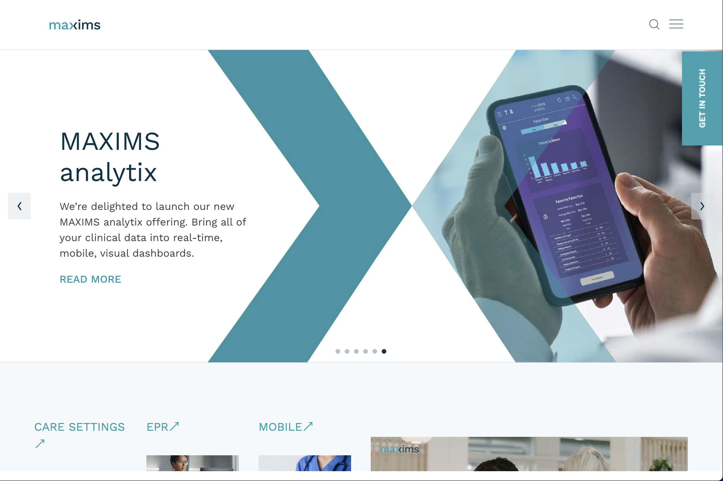 IMS MAXIMS — Healthcare Platform